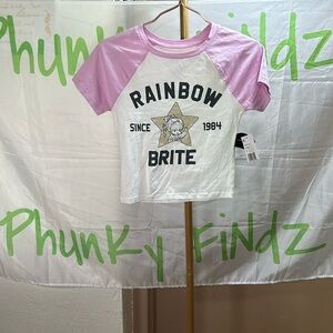Officially Licensed Rainbow Brite Crop Top